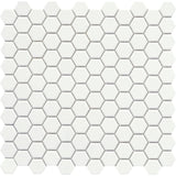 Emser Source 1" x 1" Mosaic 11" x 12" Matte Pure White