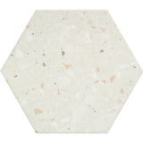 Emser Tatsu 10" x 11" Hexagon Satin Blanco 