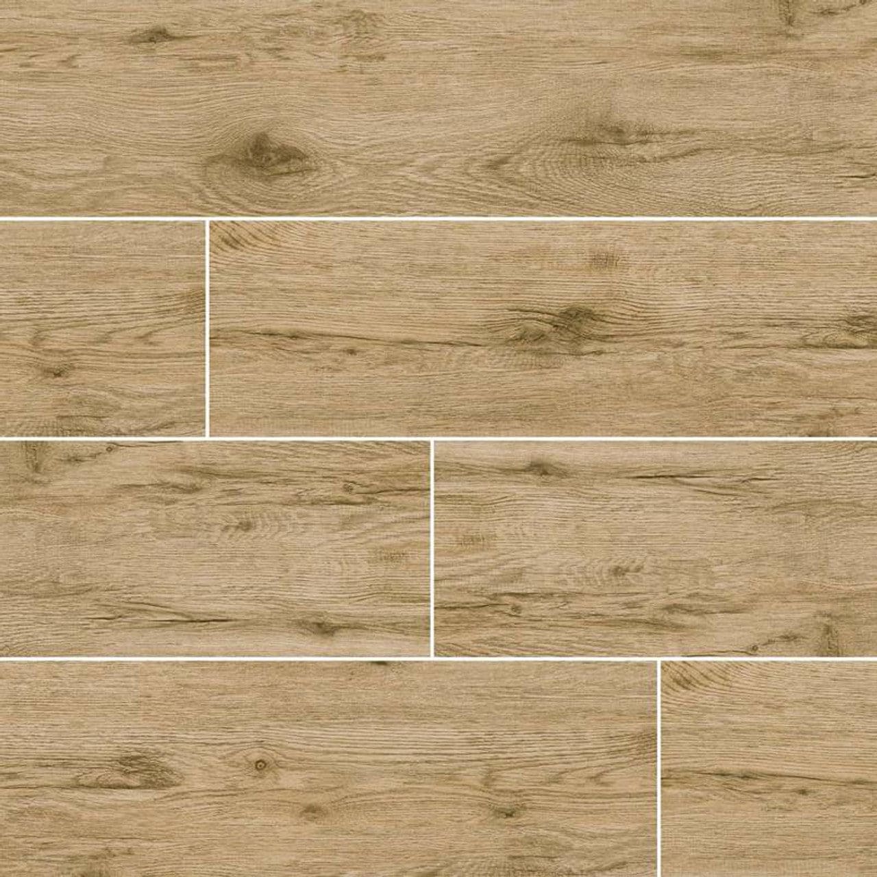MS International Celeste 8" x 40" Matte Taupe