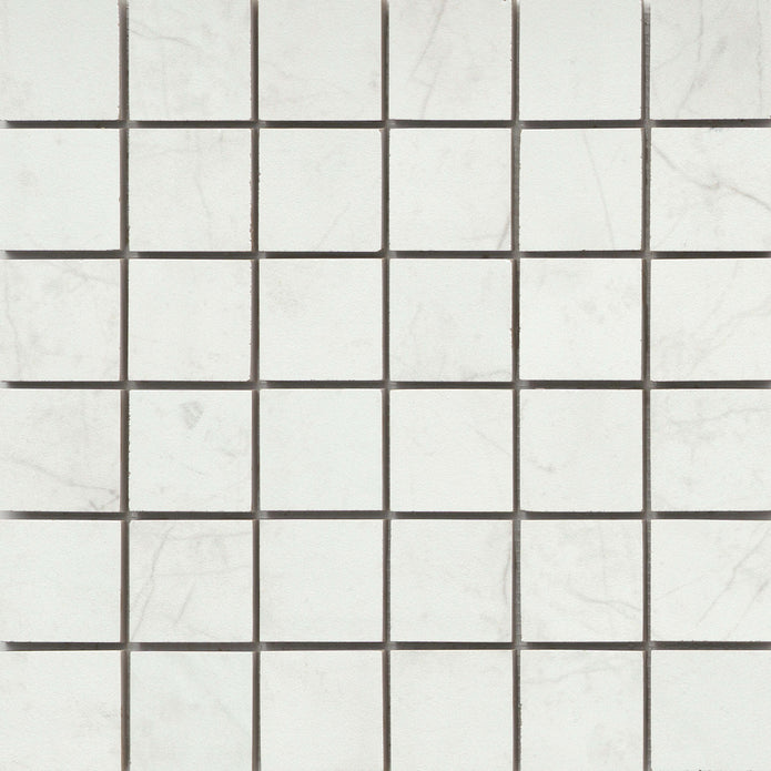 Emser Sterlina II 12"x12" Mosaic 2"x2" Matte White