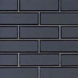 MS International Decorative Mosaic 12" x 12" Subway Vague Blue