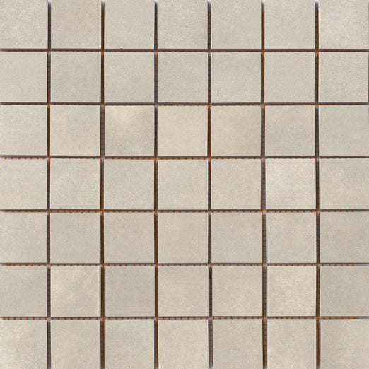 Emser Cosmopolitan 12" X 12" Mosaic 2" X 2"  Ecru 