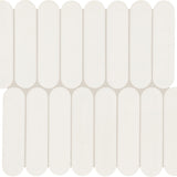 Daltile Artefino Element 5.5" x 6" Capsule Mosaic 13" x 12" White
