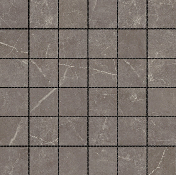 Emser Sterlina II 12" X 12" Mosaic 2" Hexagon Matte  Henna 